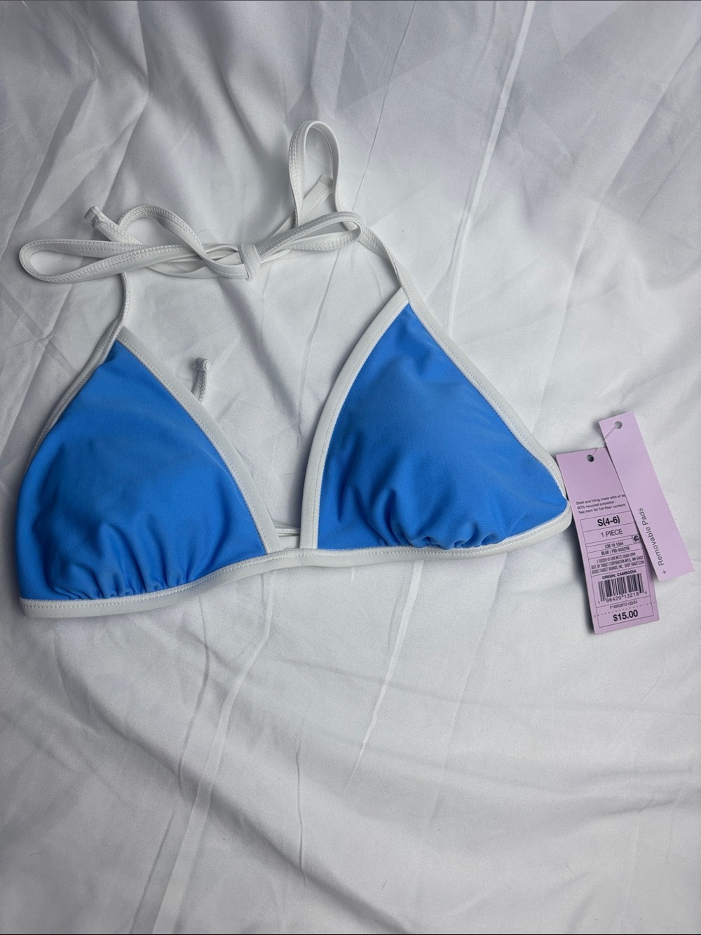 NWT Wild Fable Bikini Top. Sz S 4-6